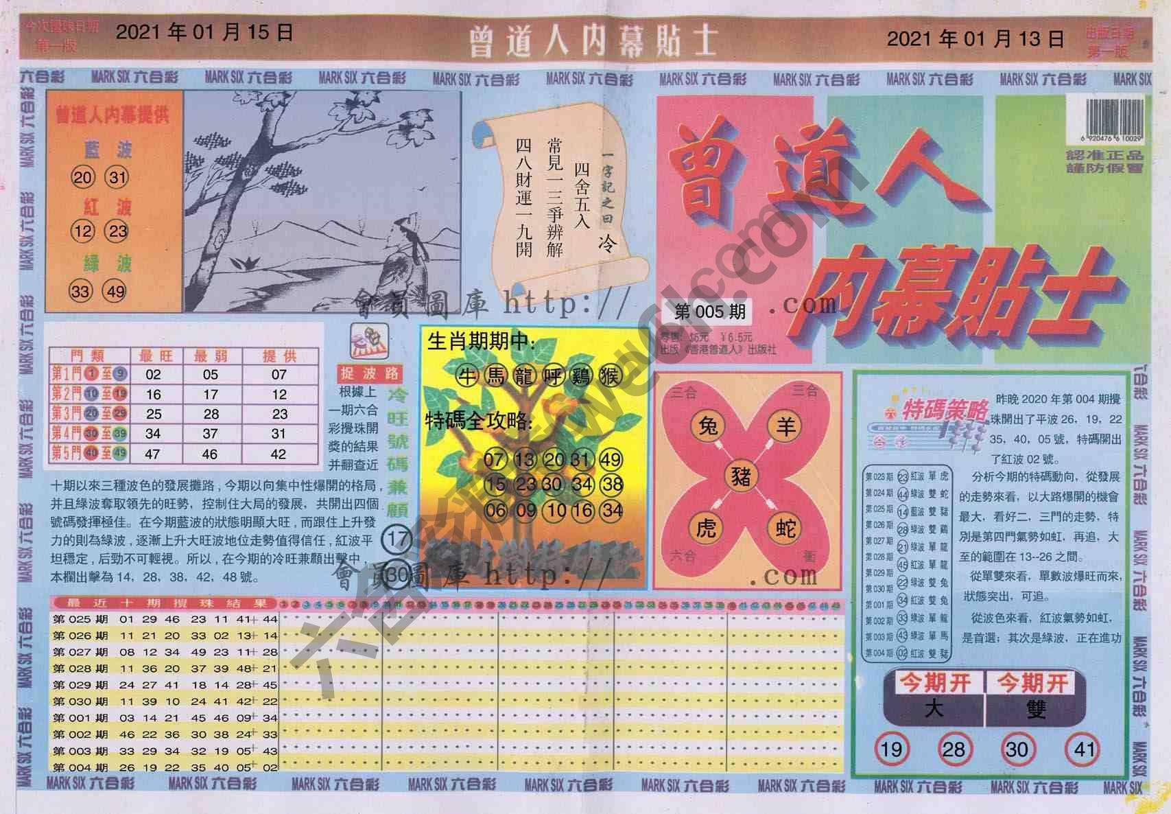 曾道人内幕贴士