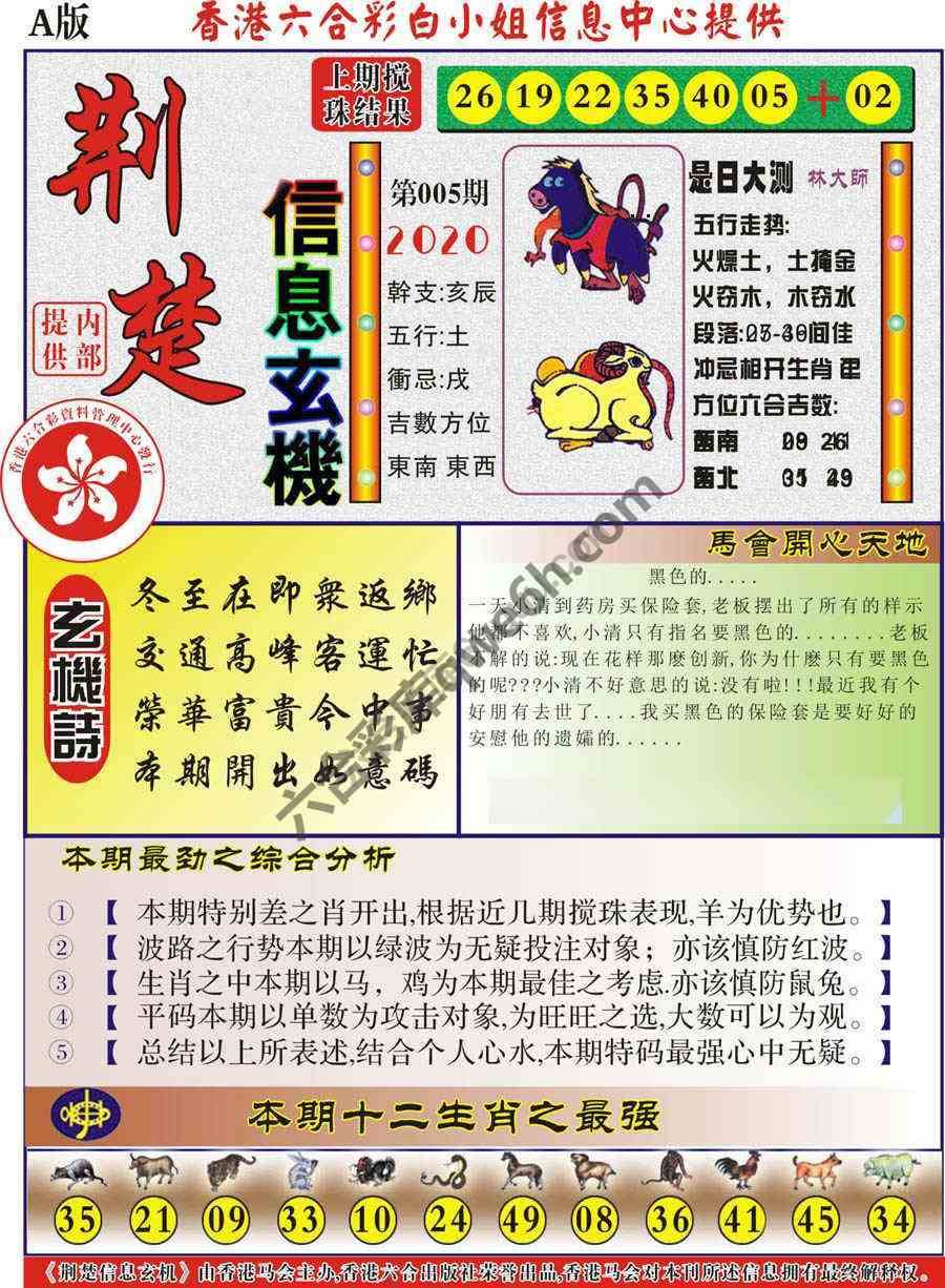 荆楚信息玄机