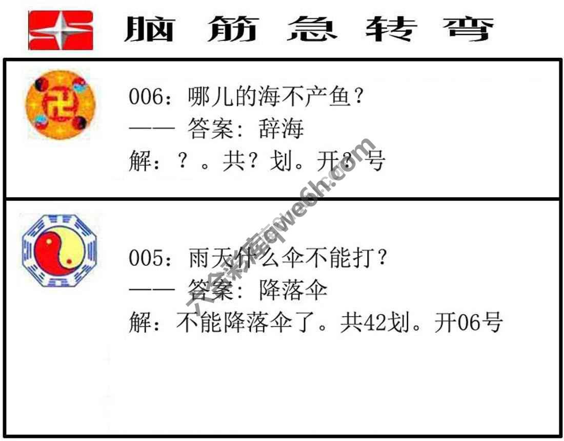 脑筋急转弯
