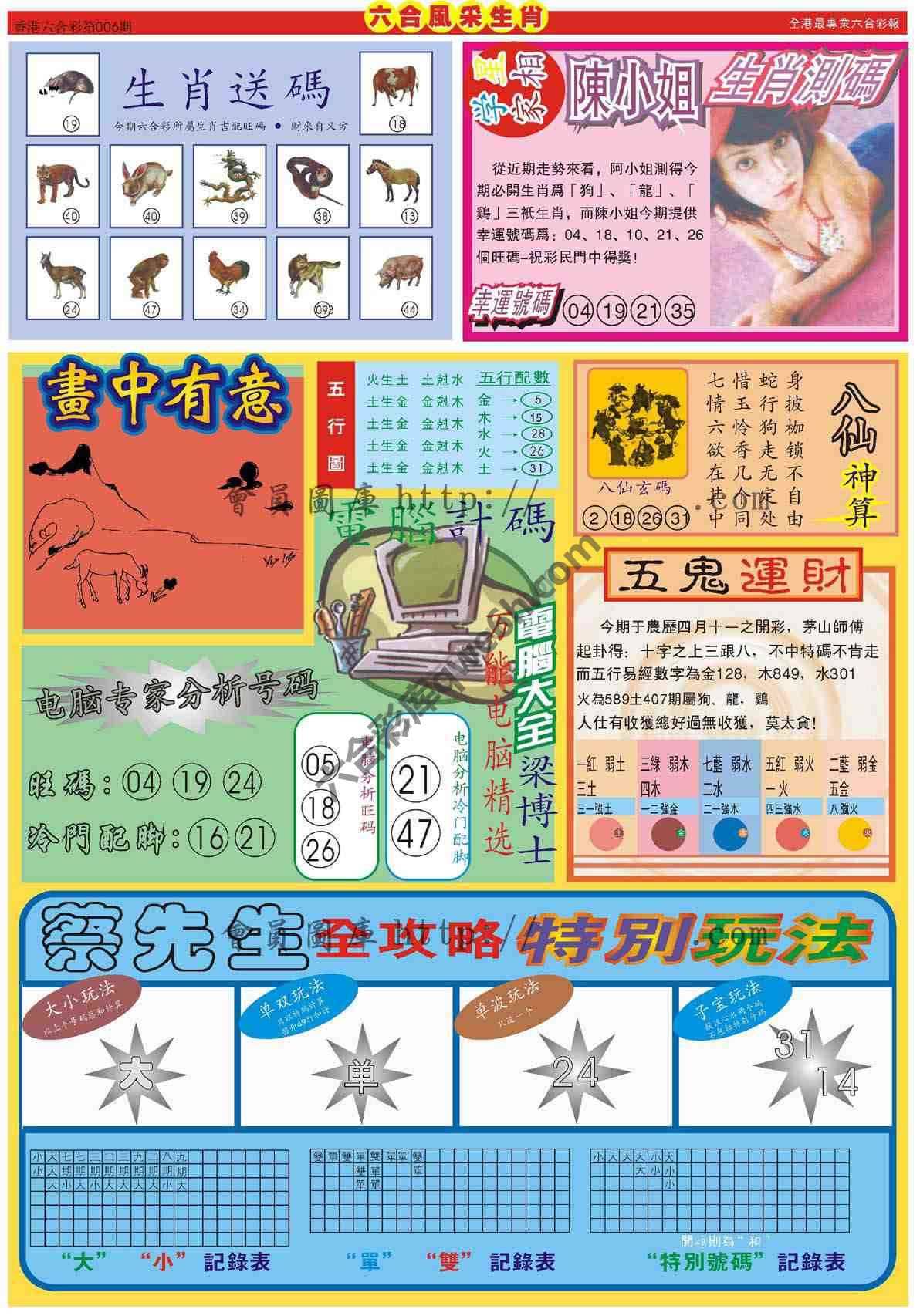 六合风采生肖