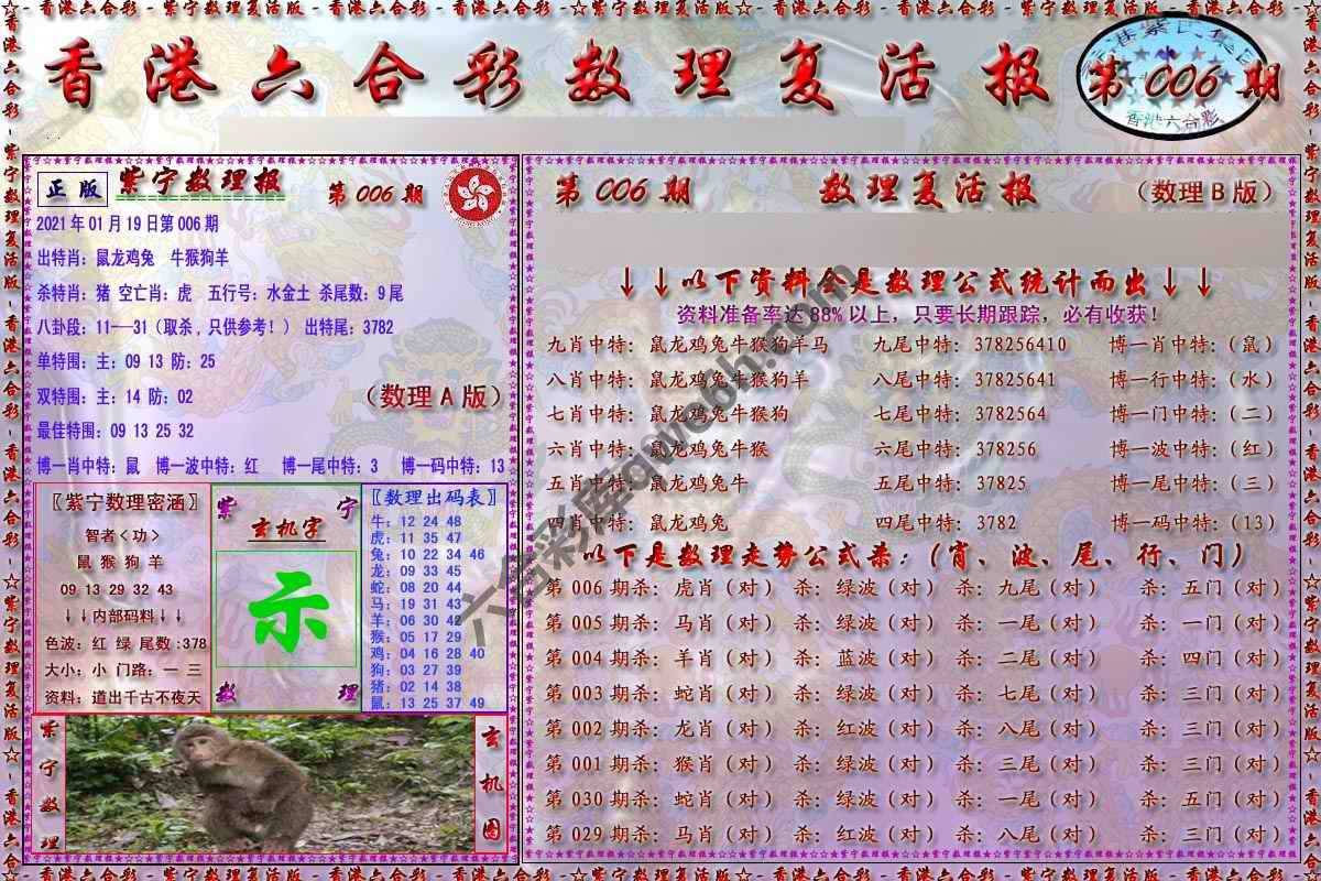 数理复活报