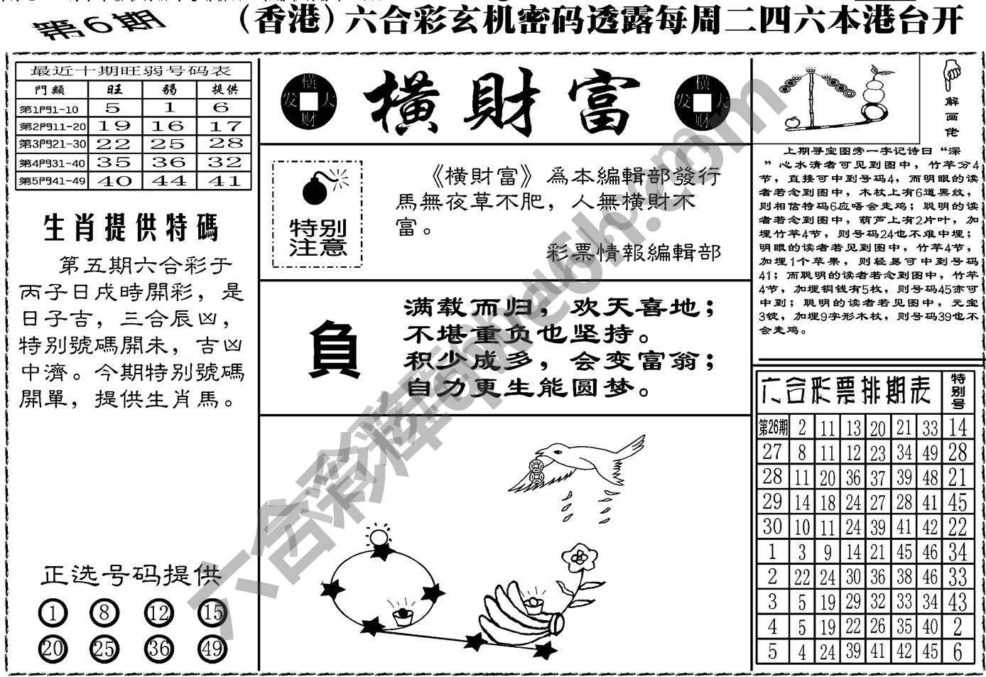横财富
