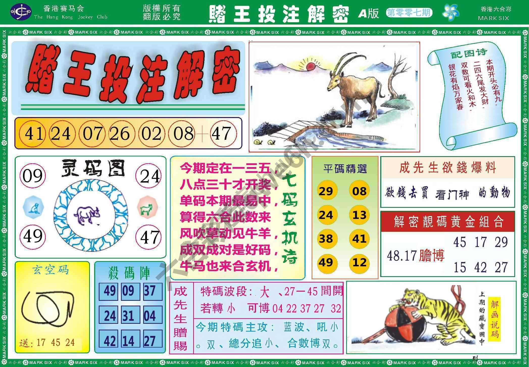 赌王投注解密
