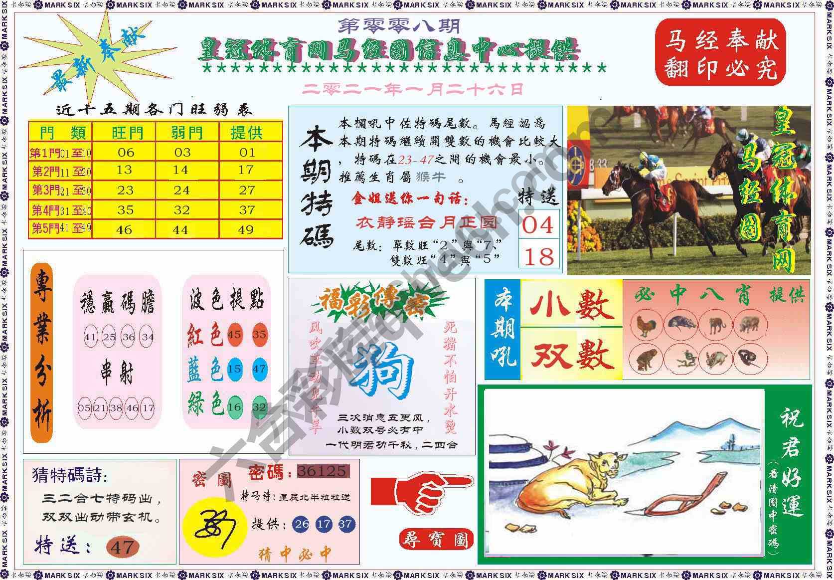马经图记录
