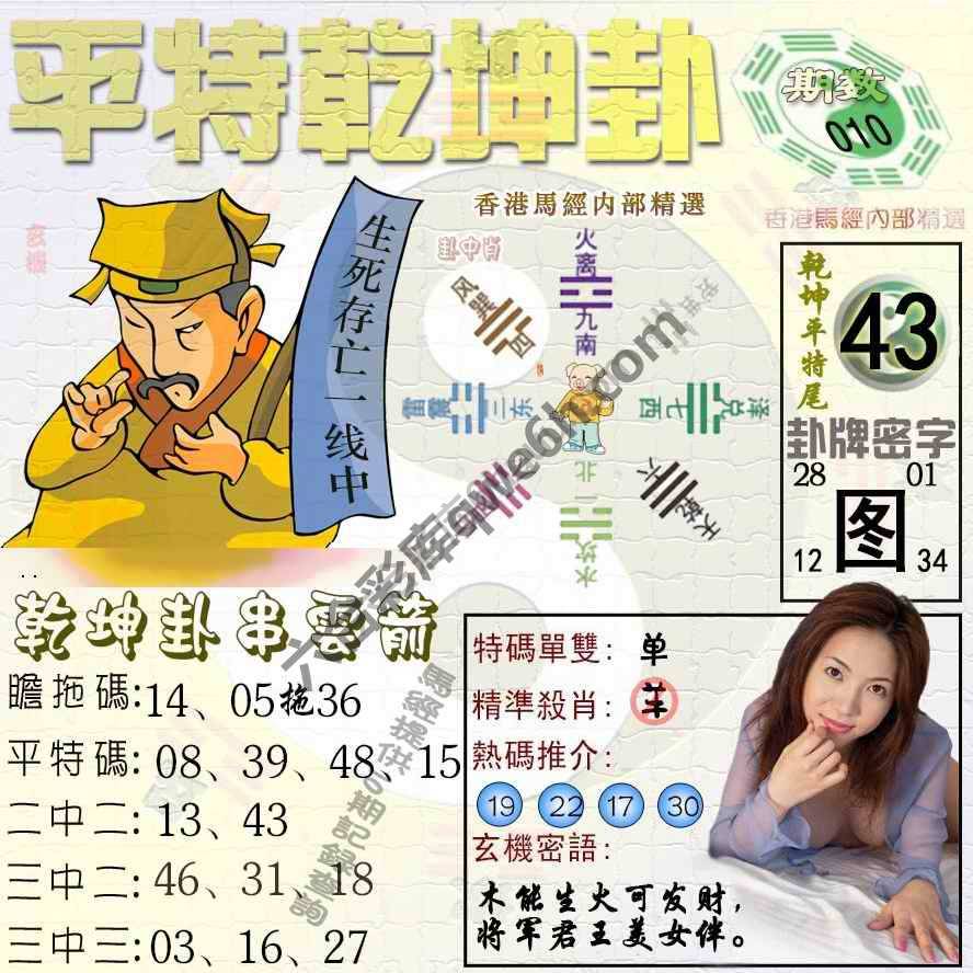 平特乾坤卦