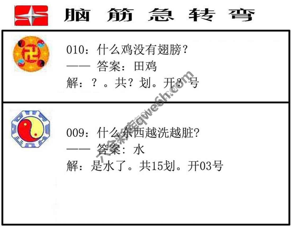 脑筋急转弯