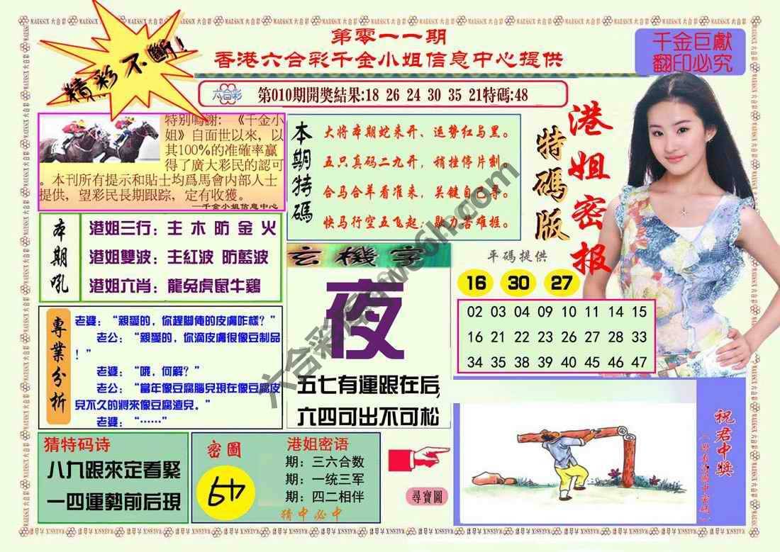 港姐密报