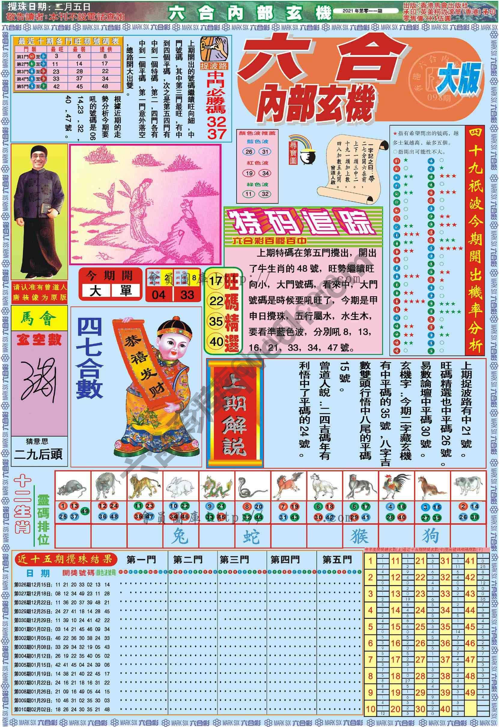六合内部玄机