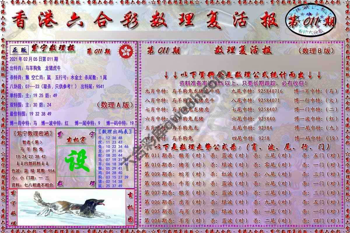 数理复活报