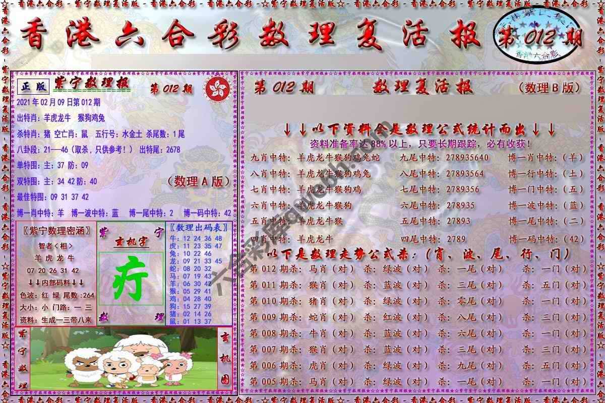 数理复活报