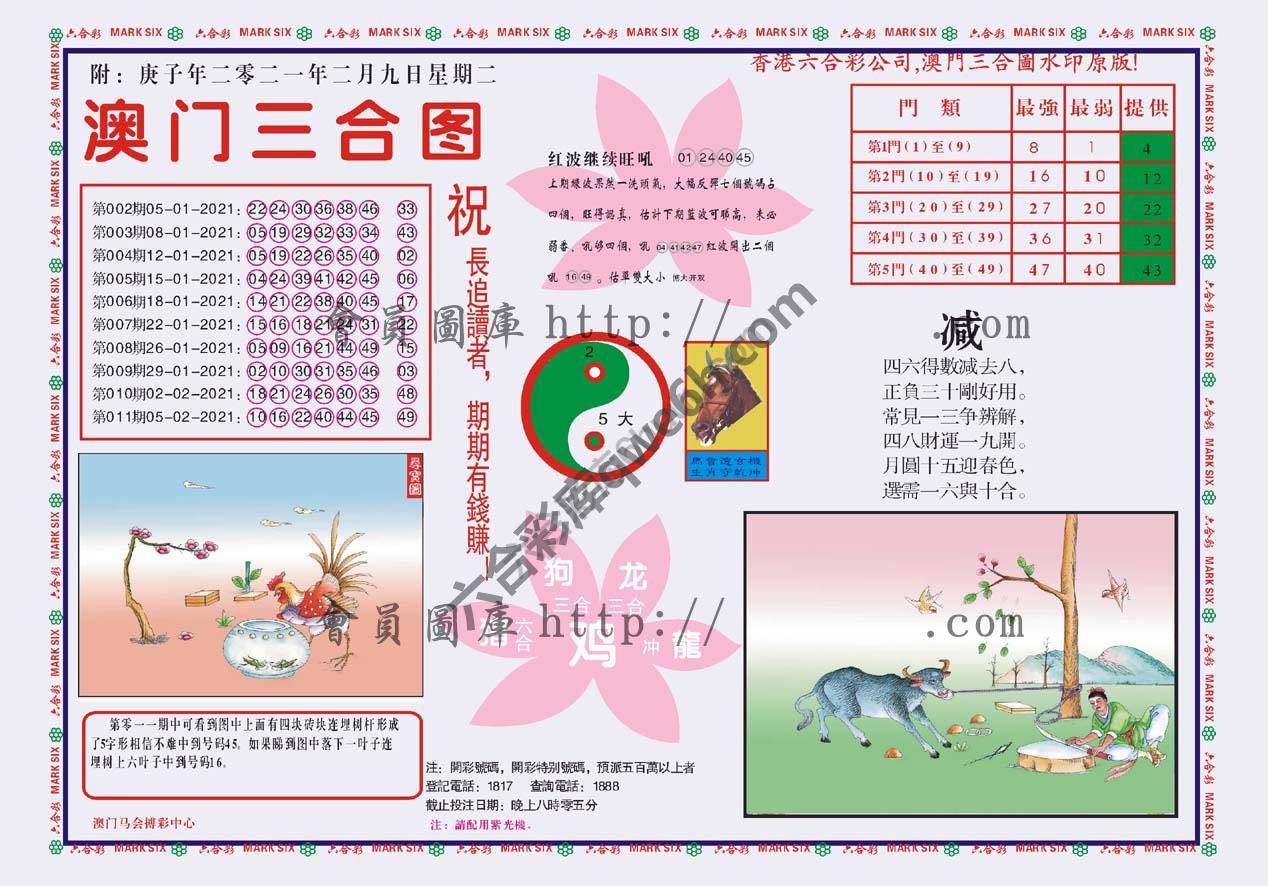 澳门三合图