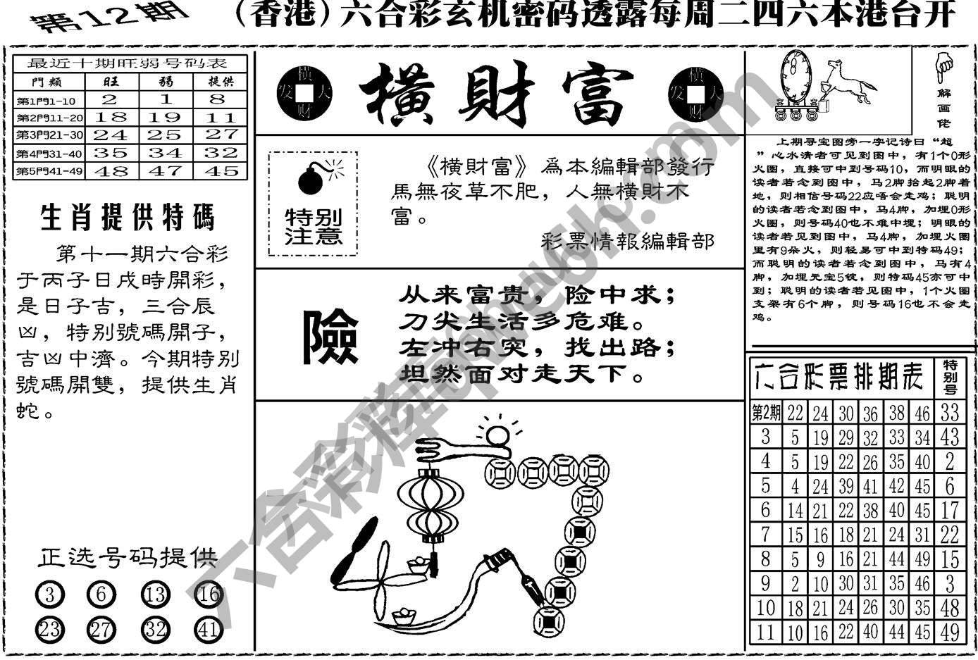 横财富