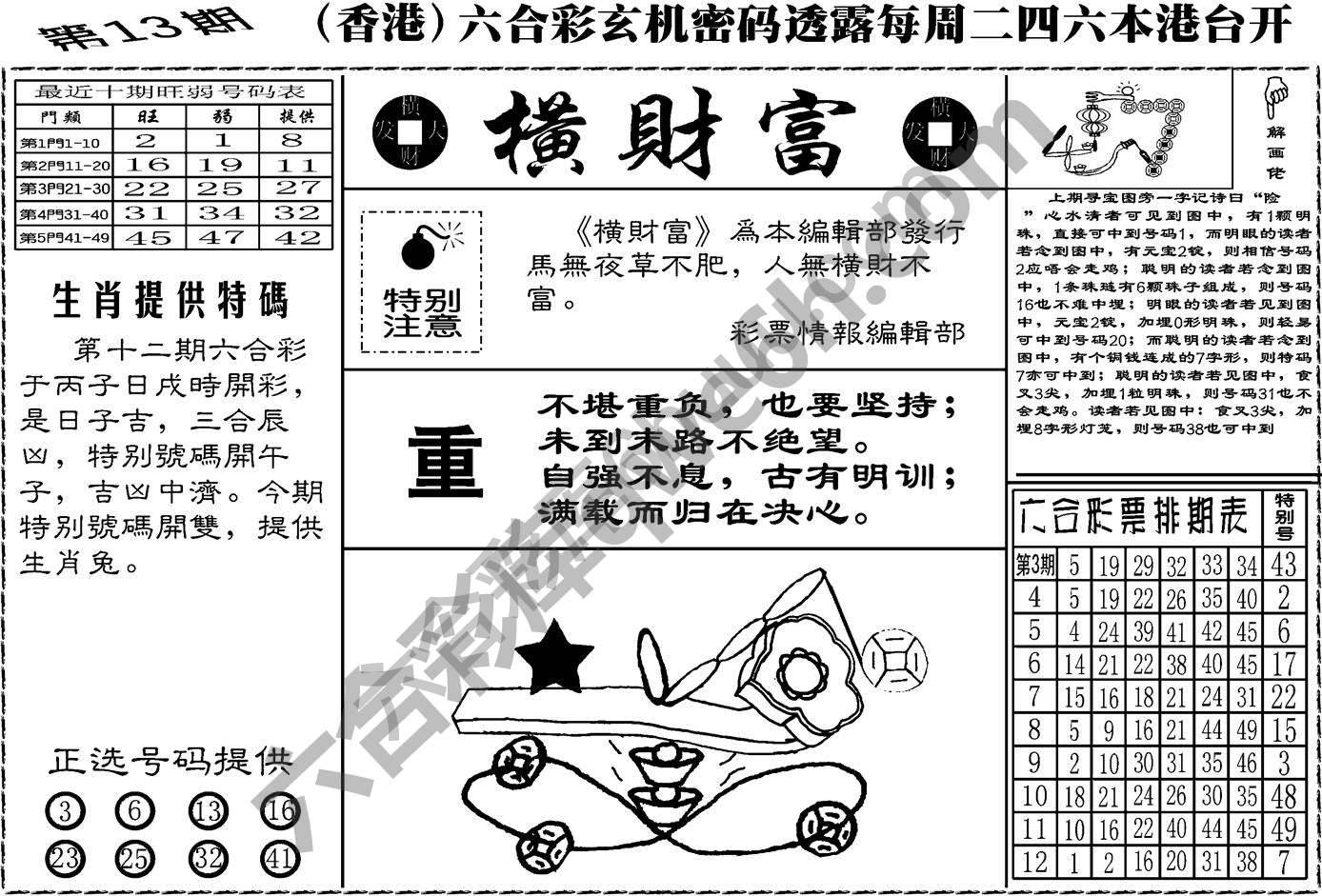 横财富