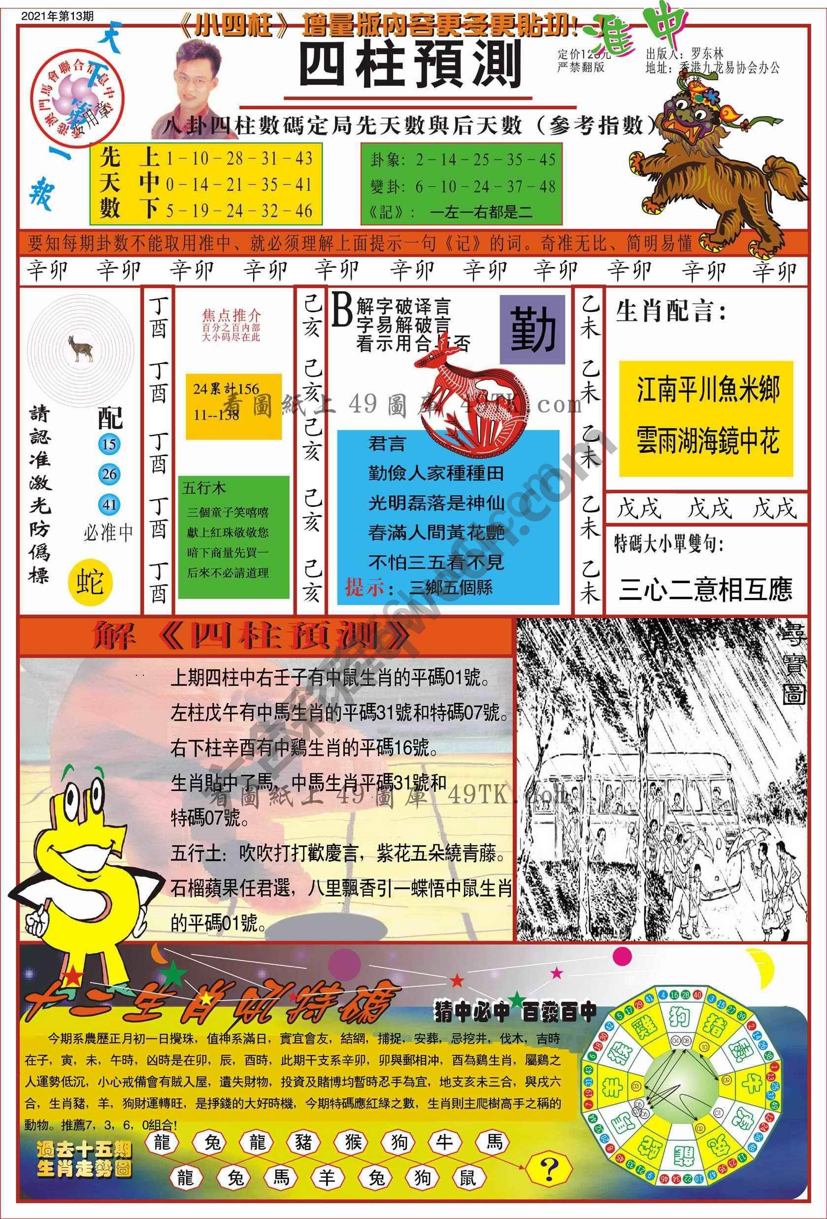 四柱预测