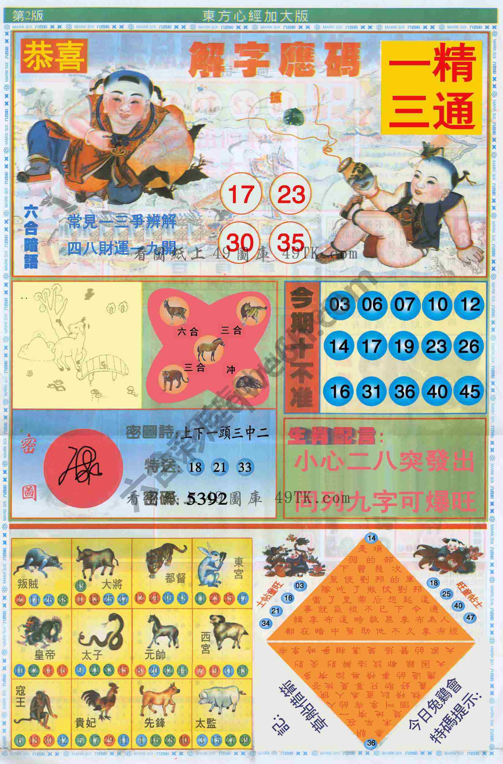 东方心经加大版