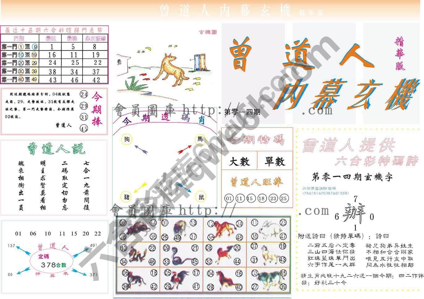 曾道人内幕玄机(精华版)