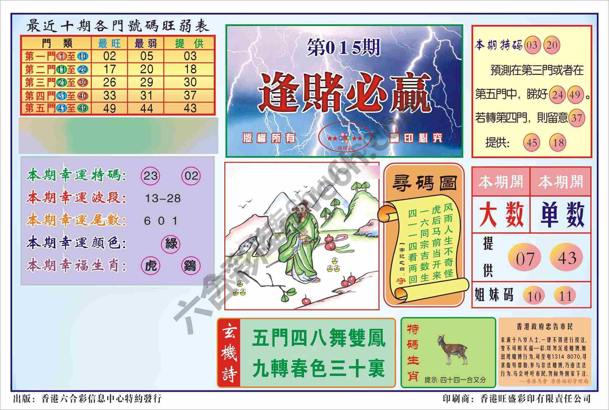 香港逢赌必羸