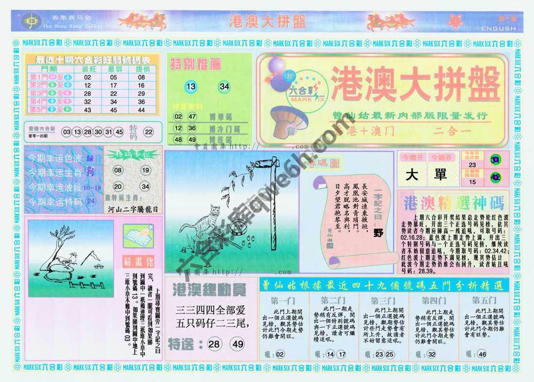港澳大拼盘