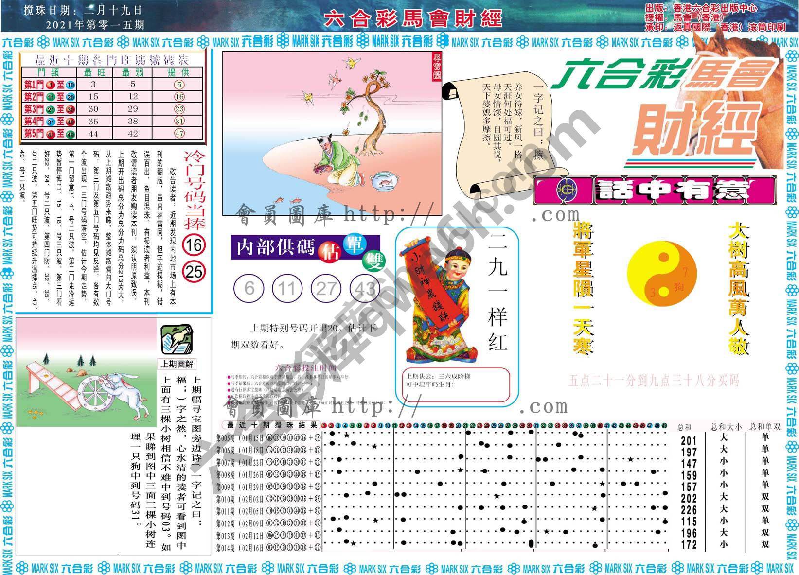 六合彩马会财经