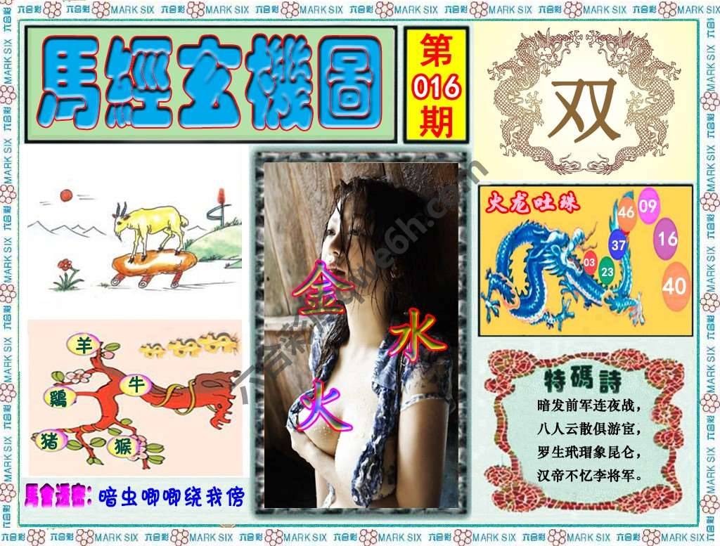 马经玄机图