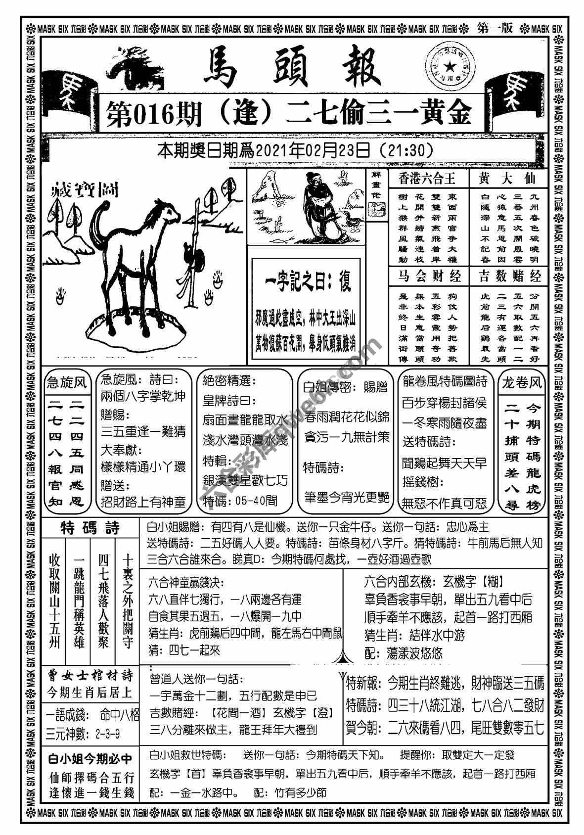 马头报