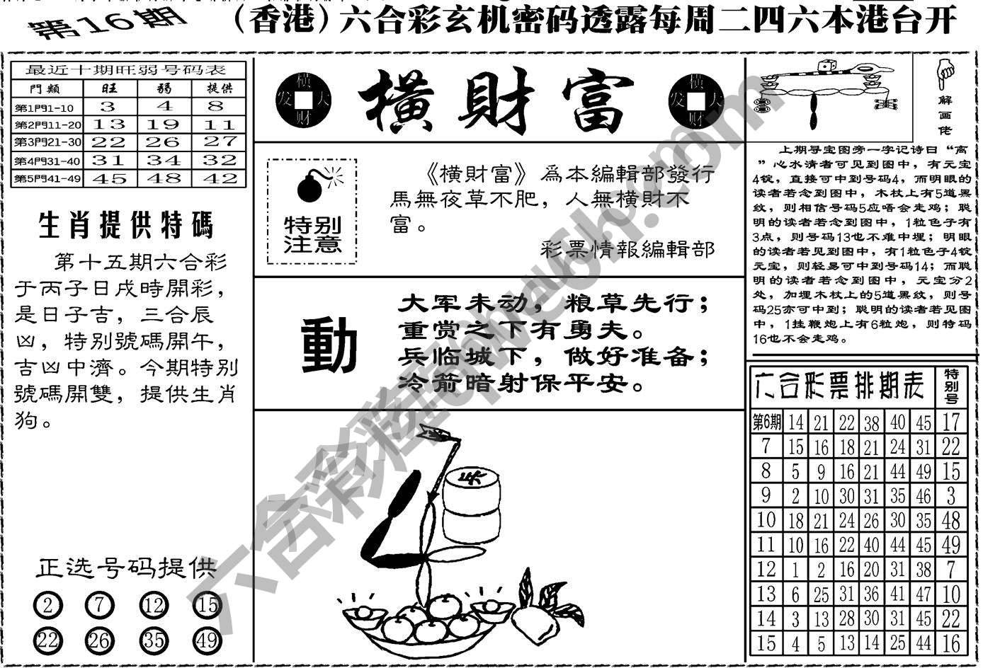 横财富