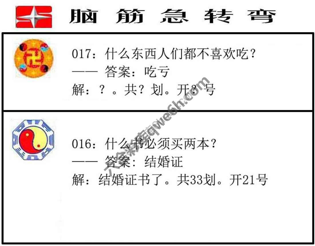 脑筋急转弯