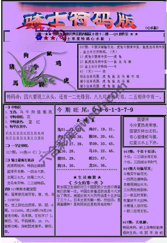 另类骑士特码版