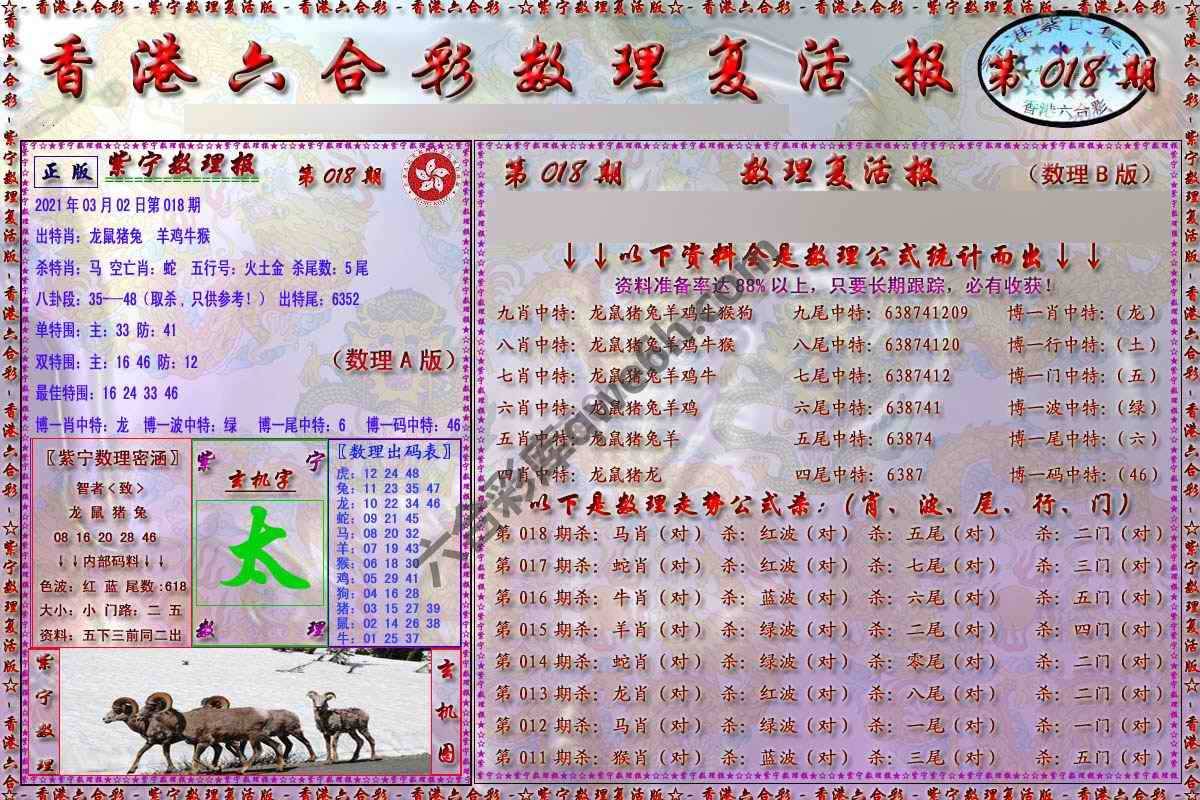 数理复活报