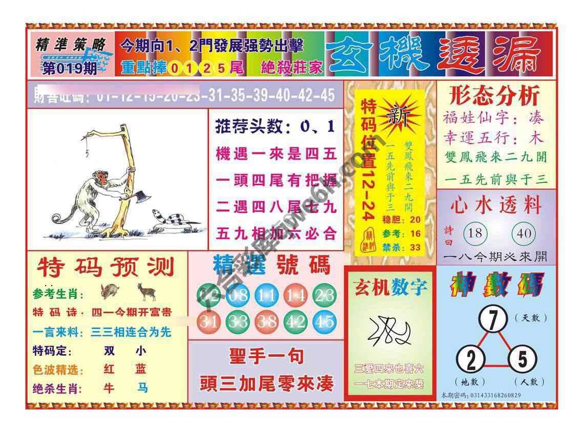 玄机透漏