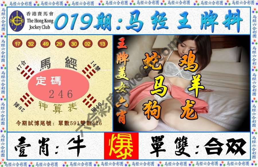 马经王牌料