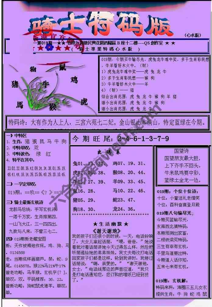 另类骑士特码版