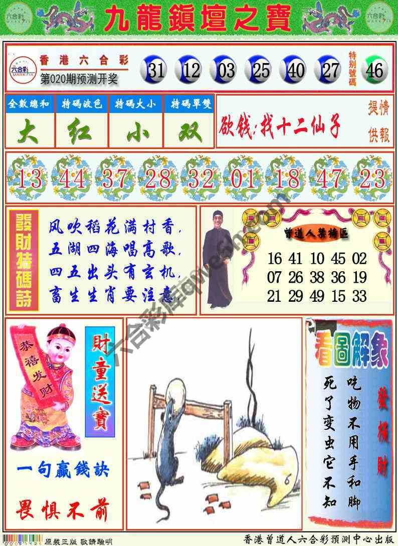 九龙挂牌解特码
