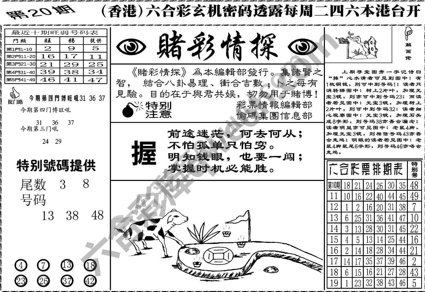 赌彩情探