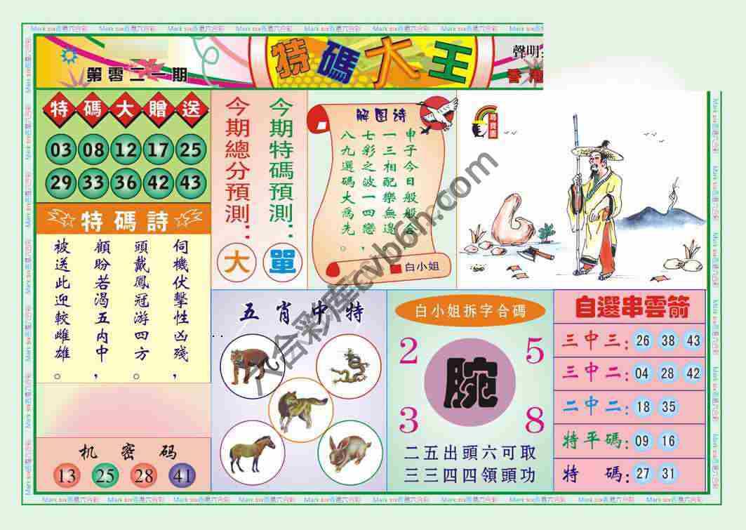特码大王
