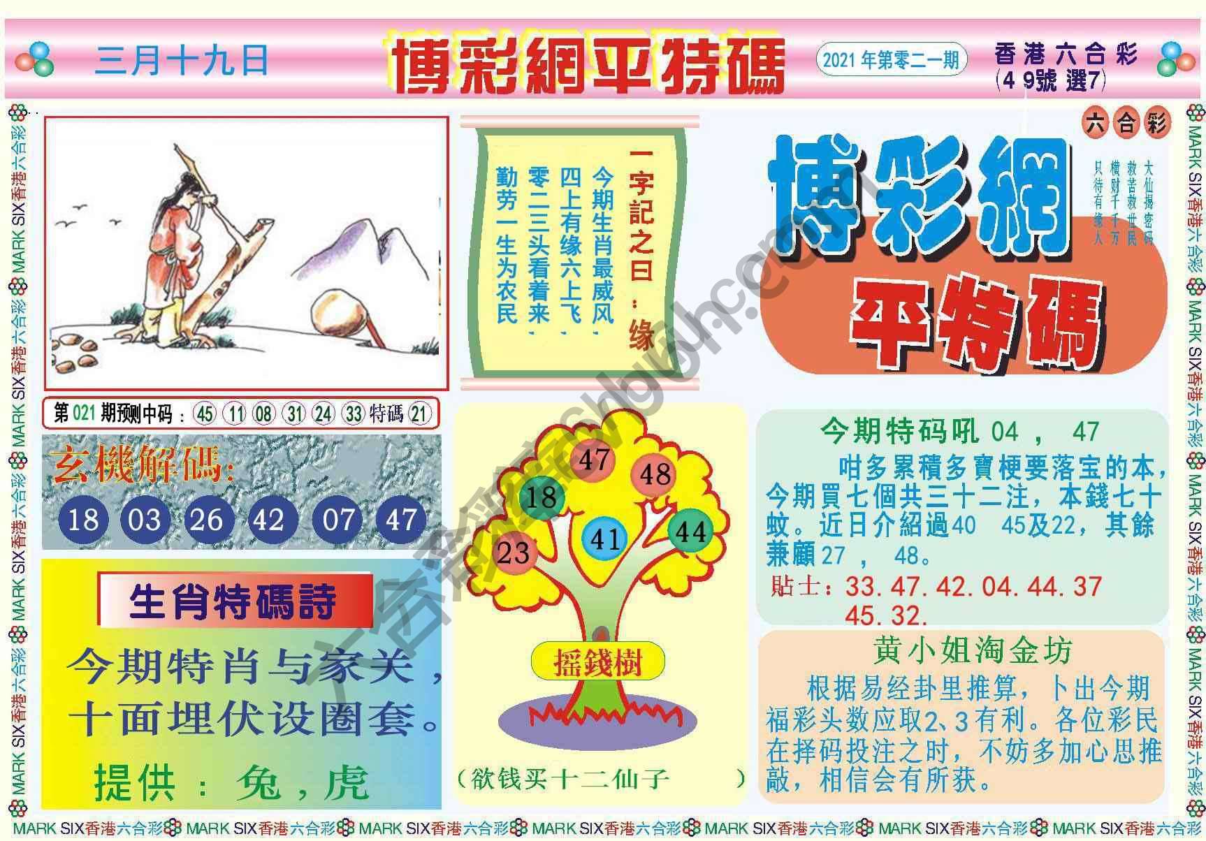 博彩网平特码
