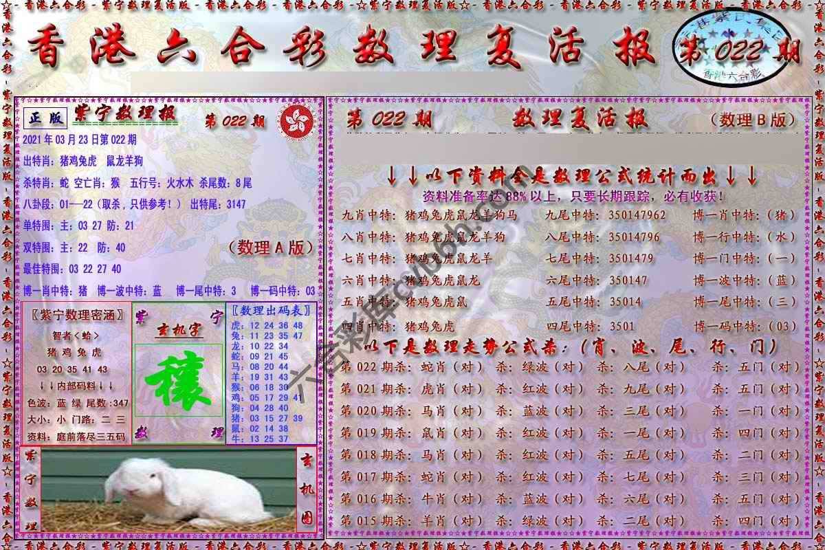 数理复活报