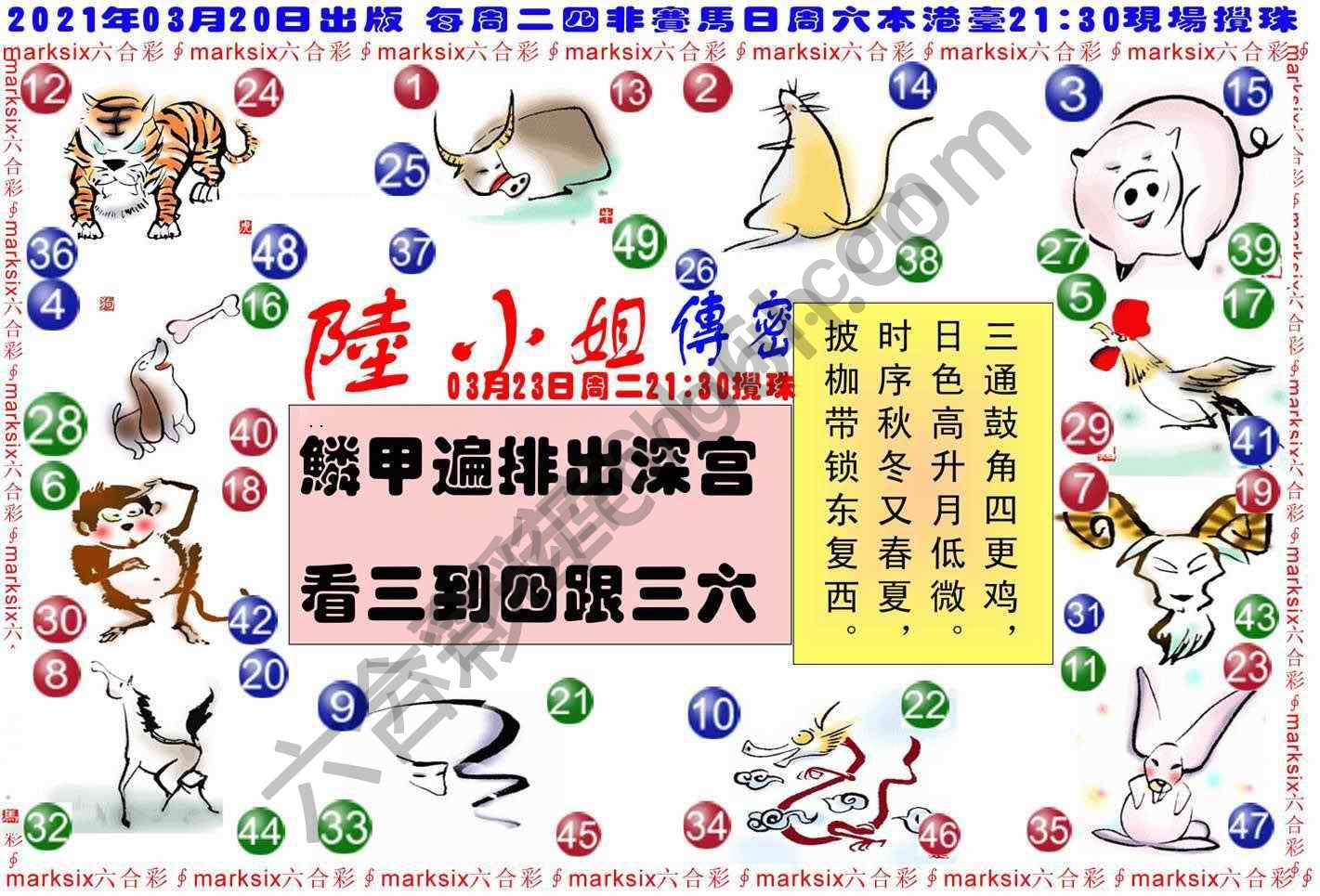 陆小姐传密