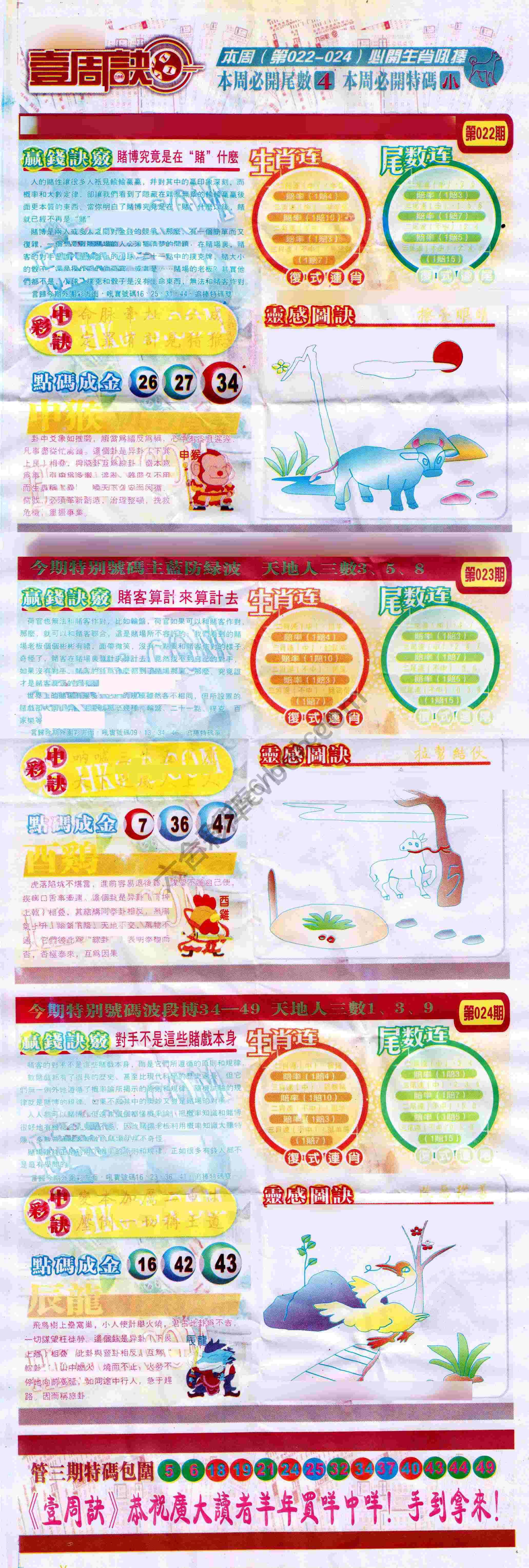 一周决