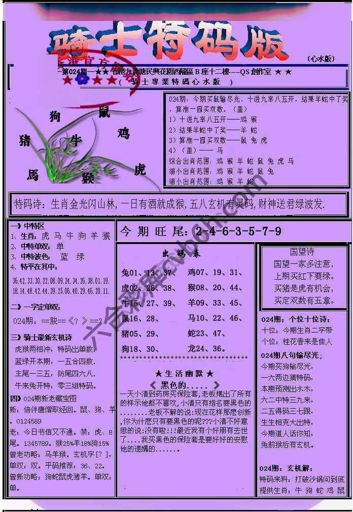 另类骑士特码版