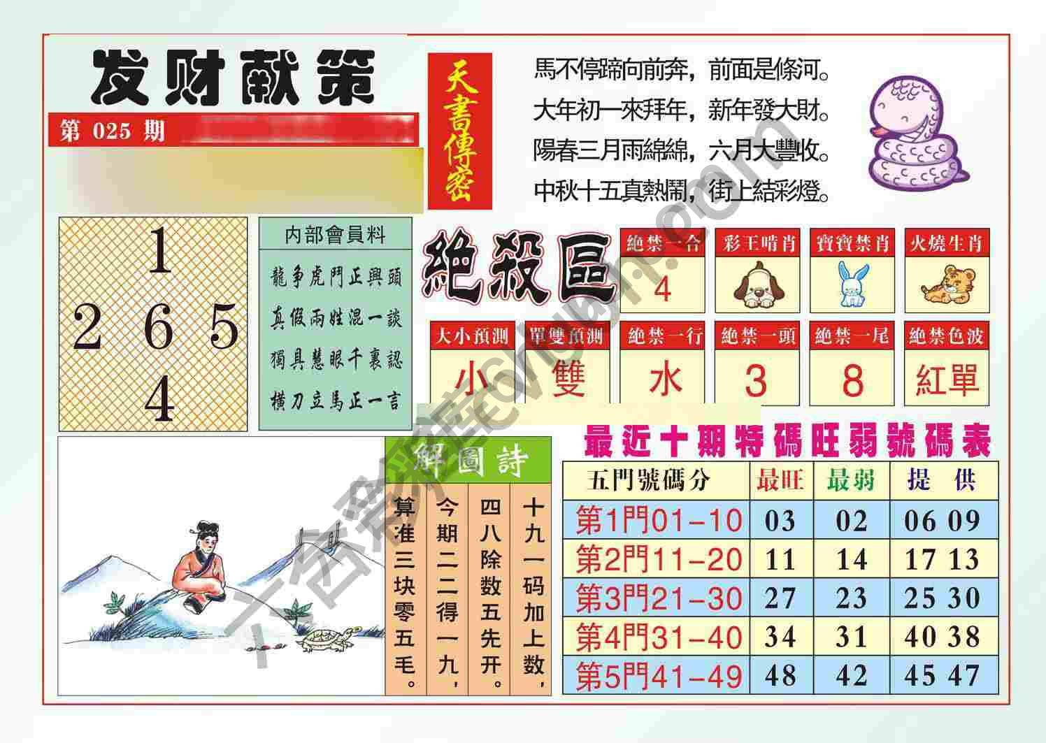 发财献策