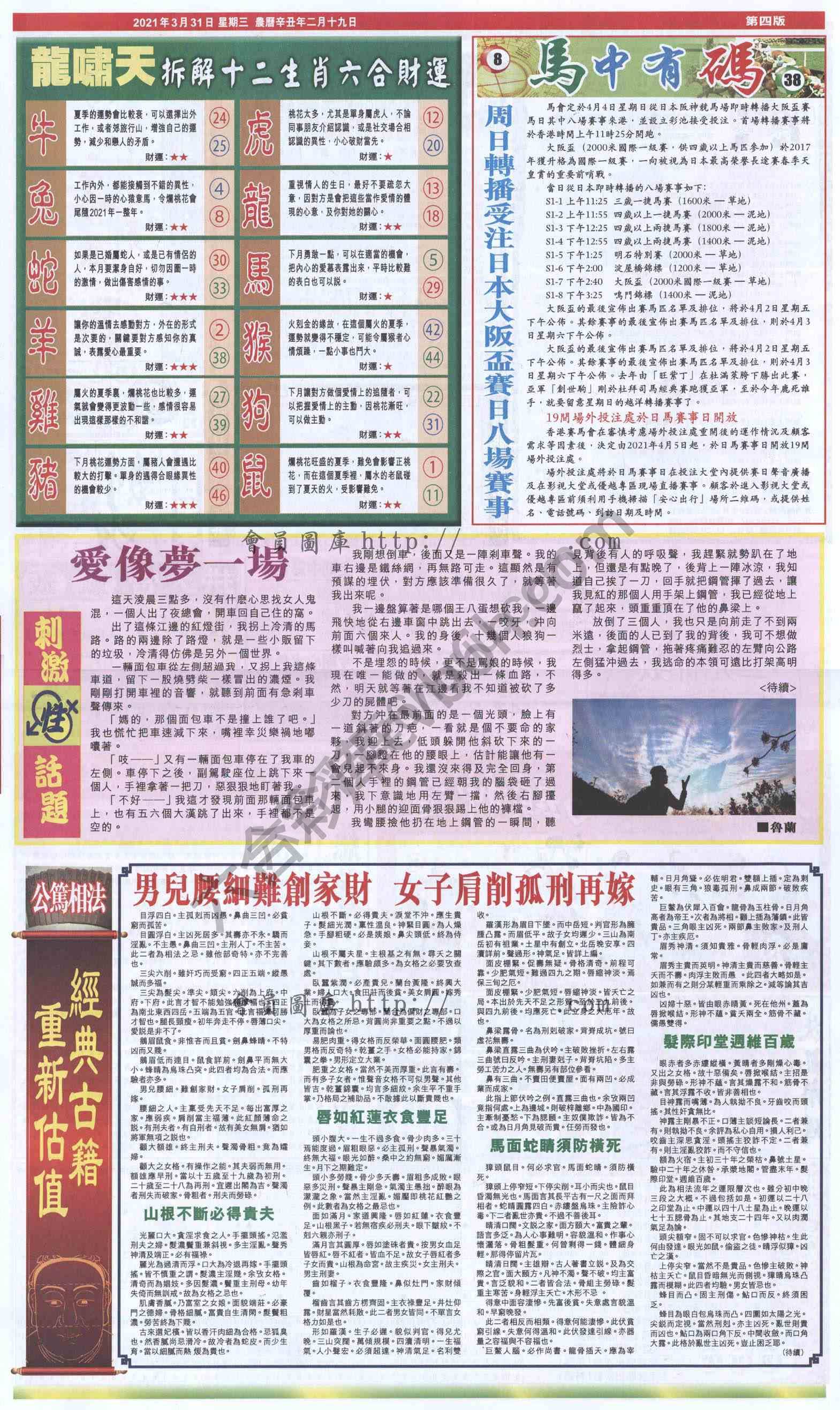 跑狗图