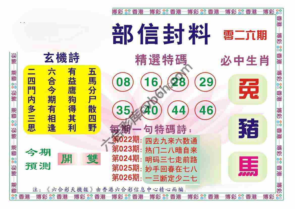 内部信封料