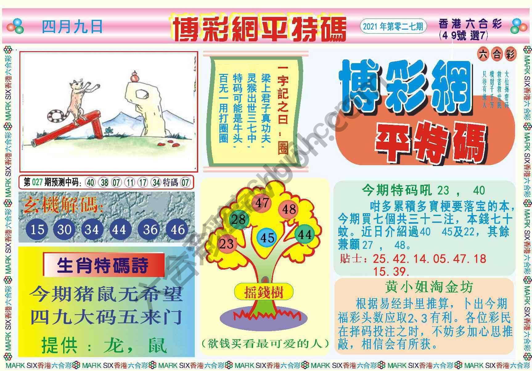博彩网平特码