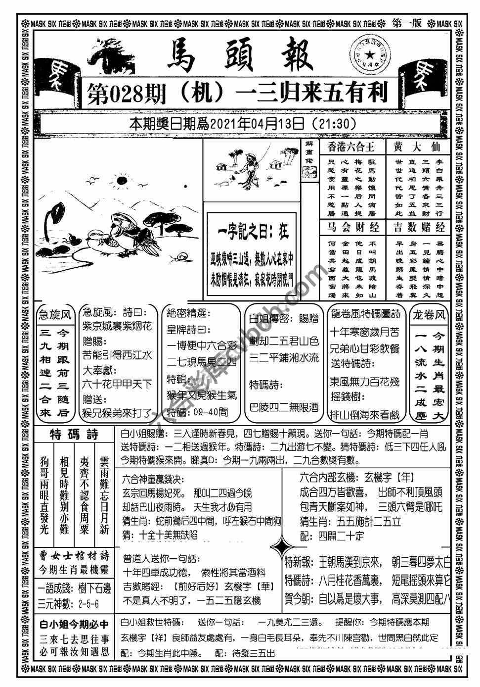 马头报