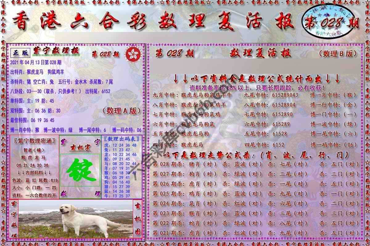 数理复活报