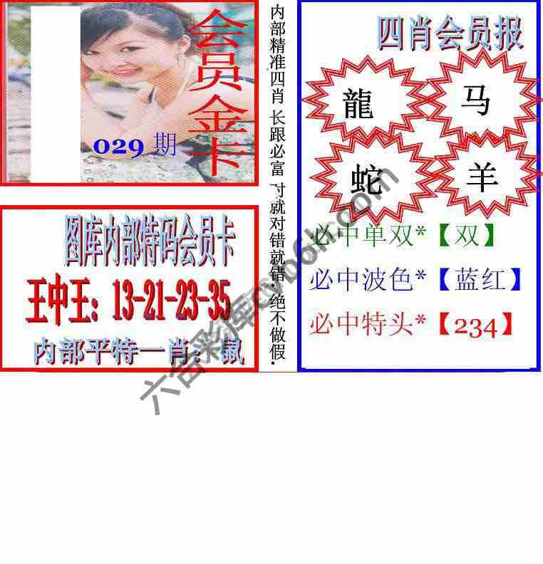 马经四肖会员报