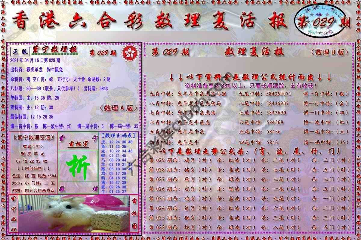 数理复活报
