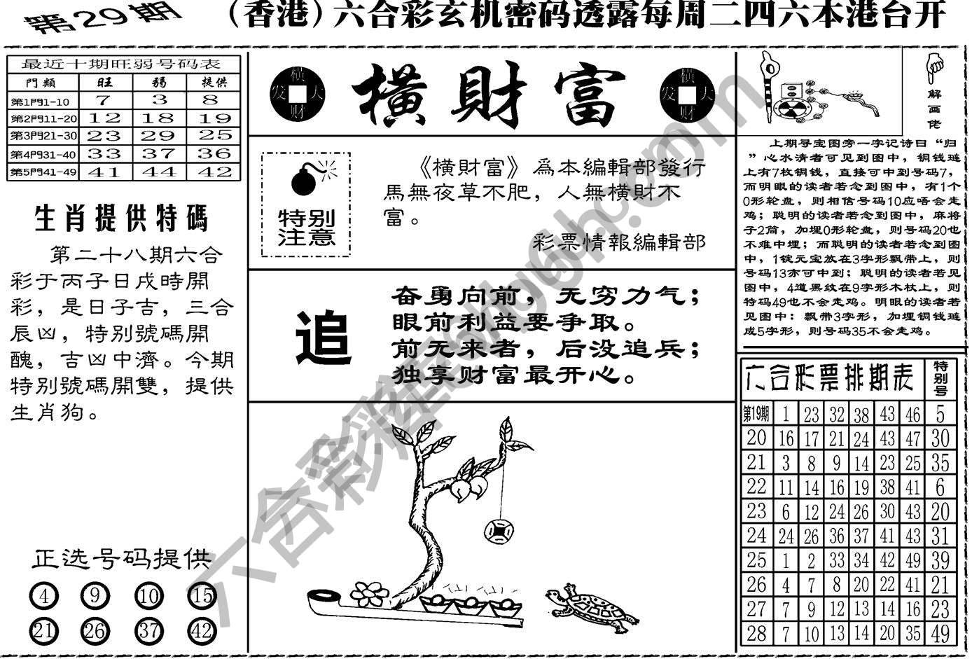 横财富