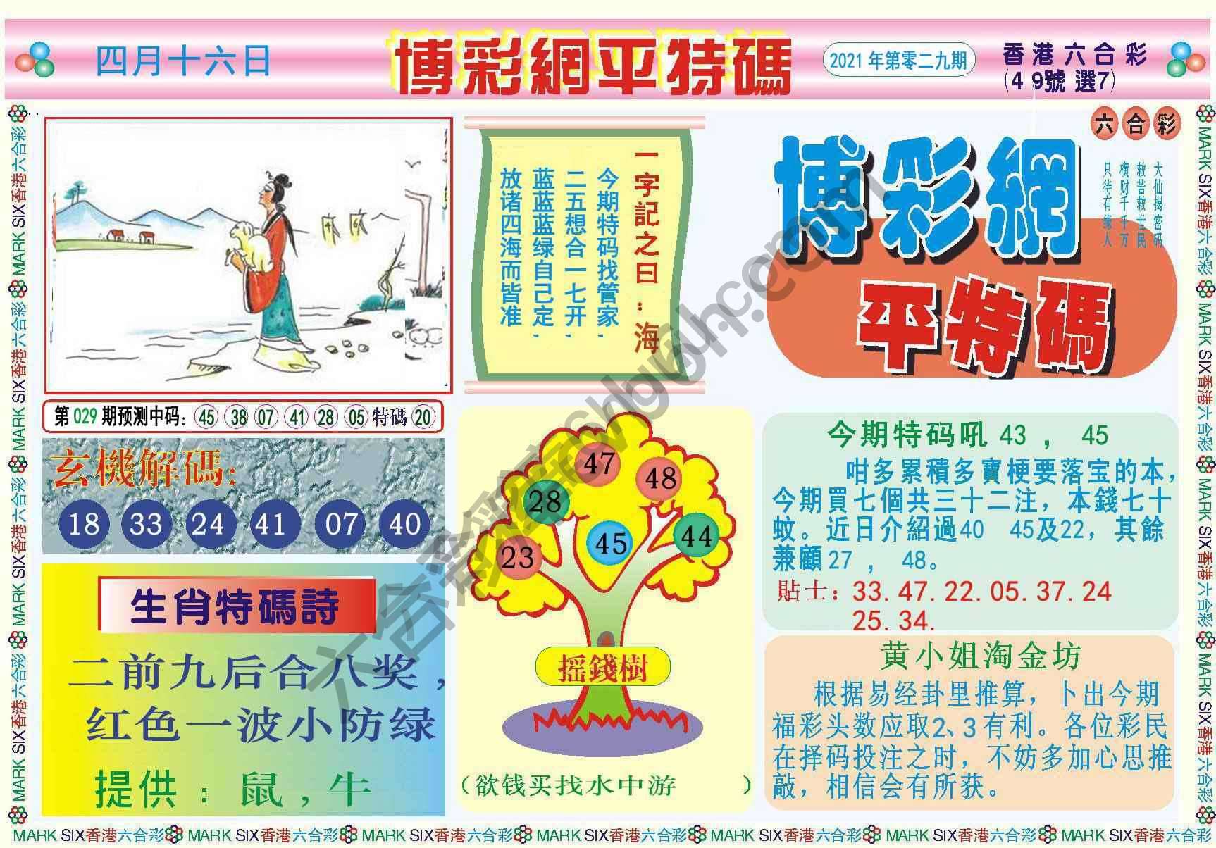 博彩网平特码